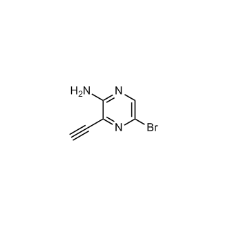 2-Amino-5-bromo-3-ethynylpyrazine