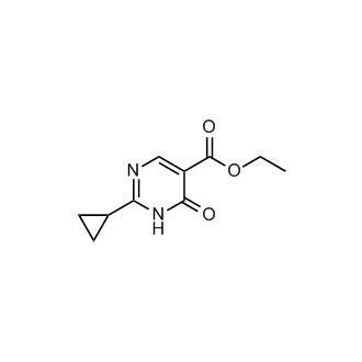 Ethyl 2-cyclopropyl-6-oxo-1,6-dihydropyrimidine-5-carboxylate