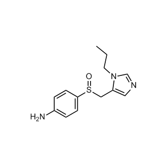 4-[[(1-Propyl-1H-imidazol-5-yl)methyl]sulfinyl]benzenamine