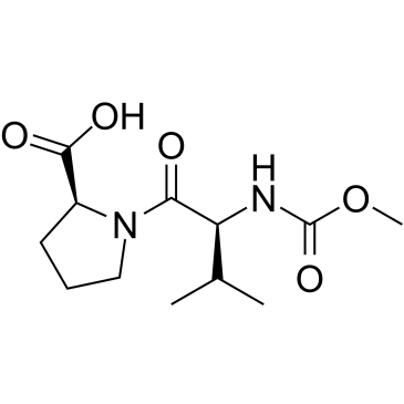 (S)-1-((S)-2-((Methoxycarbonyl)amino)-3-methylbutanoyl)pyrrolidine-2-carboxylic acid