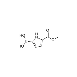 (5-(Methoxycarbonyl)-1H-pyrrol-2-yl)boronic acid