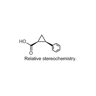 rel-((1S,2R)-2-Phenylcyclopropane-1-carboxylic acid)