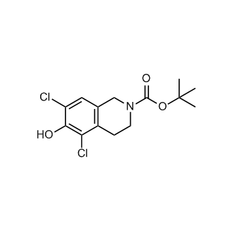 tert-Butyl 5,7-dichloro-6-hydroxy-3,4-dihydroisoquinoline-2(1H)-carboxylate