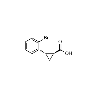 rel-(1S,2S)-2-(2-Bromophenyl)cyclopropane-1-carboxylic acid