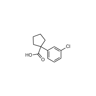 1-(3-Chlorophenyl)cyclopentane-1-carboxylic acid