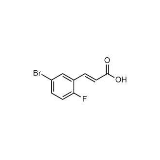 5-Bromo-2-fluorocinnamic acid