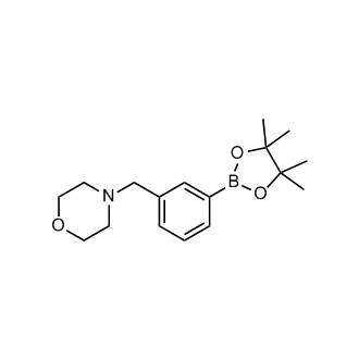 4-(3-(4,4,5,5-Tetramethyl-1,3,2-dioxaborolan-2-yl)benzyl)morpholine