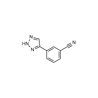 3-(2H-1,2,3-Triazol-4-yl)benzonitrile