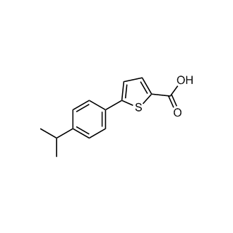 5-(4-Isopropylphenyl)thiophene-2-carboxylic acid
