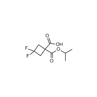 3,3-Difluoro-1-(isopropoxycarbonyl)cyclobutanecarboxylic acid