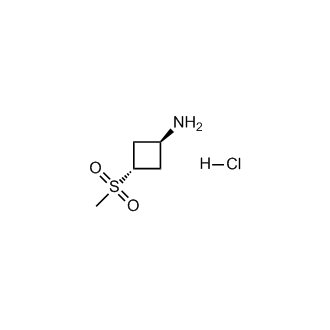 trans-3-(Methylsulfonyl)cyclobutanamine hydrochloride