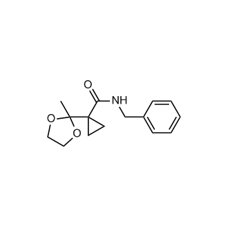 N-Benzyl-1-(2-methyl-1,3-dioxolan-2-yl)cyclopropane-1-carboxamide