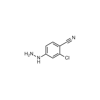 2-Chloro-4-hydrazinylbenzonitrile