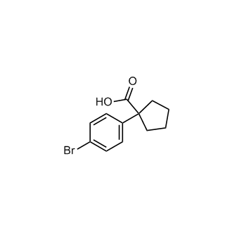 1-(4-Bromophenyl)cyclopentane-1-carboxylic acid