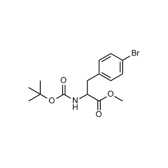 Methyl 3-(4-bromophenyl)-2-((tert-butoxycarbonyl)amino)propanoate