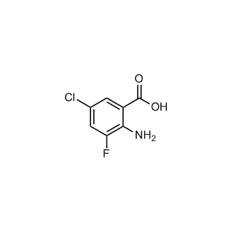 2-Amino-5-chloro-3-fluorobenzoic acid