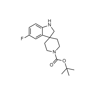 tert-Butyl 5-fluorospiro[indoline-3,4'-piperidine]-1'-carboxylate