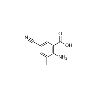 2-Amino-5-cyano-3-methylbenzoic acid