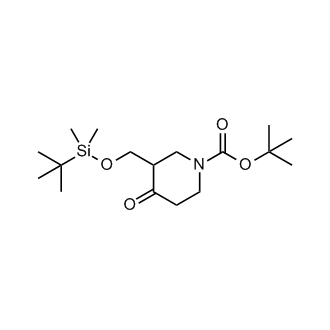 tert-Butyl 3-(((tert-butyldimethylsilyl)oxy)methyl)-4-oxopiperidine-1-carboxylate