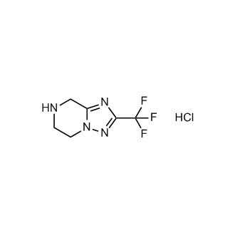2-(Trifluoromethyl)-5,6,7,8-tetrahydro-[1,2,4]triazolo[1,5-a]pyrazine hydrochloride