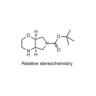 (4aR,7aS)-rel-6-Boc-octahydropyrrolo[3,4-b][1,4]oxazine