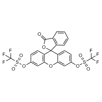 3-Oxo-3H-spiro[isobenzofuran-1,9'-xanthene]-3',6'-diyl bis(trifluoromethanesulfonate)