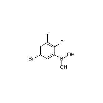 (5-Bromo-2-fluoro-3-methylphenyl)boronic acid
