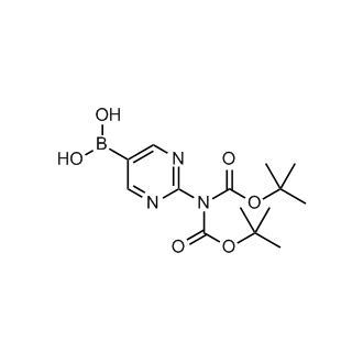 2-(5-Borono-2-pyrimidinyl)imidodicarbonic acid 1,3-bis(tert-butyl) ester