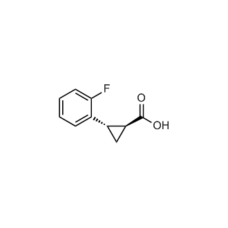 rel-(1S,2S)-2-(2-Fluorophenyl)cyclopropane-1-carboxylic acid