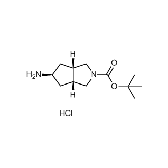 trans-5-Amino-2-Boc-hexahydro-cyclopenta[c]pyrrole hydrochloride