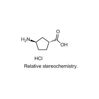 trans-3-Aminocyclopentane-1-carboxylic acid hydrochloride