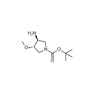 trans-tert-Butyl 3-amino-4-methoxypyrrolidine-1-carboxylate