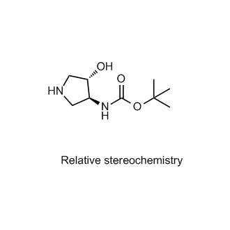 trans-3-(Boc-amino)-4-hydroxypyrrolidine