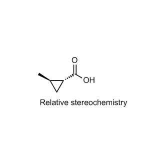 trans-2-Methylcyclopropanecarboxylic acid