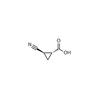 trans-2-Cyanocyclopropane-1-carboxylic acid