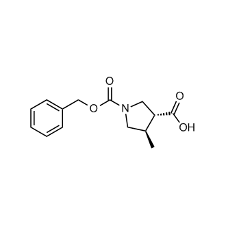 trans-1-[(Benzyloxy)carbonyl]-4-methylpyrrolidine-3-carboxylic acid