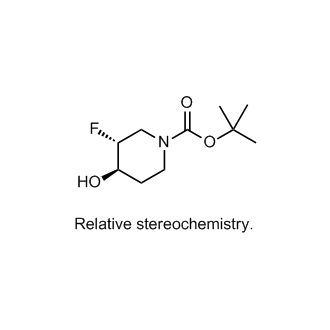 tert-Butyl trans-3-fluoro-4-hydroxypiperidine-1-carboxylate