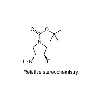 rel-tert-Butyl (3R,4R)-3-amino-4-fluoropyrrolidine-1-carboxylate
