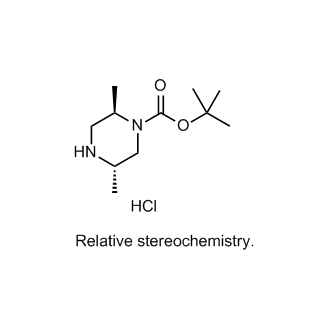 tert-Butyl trans-2,5-dimethylpiperazine-1-carboxylate hydrochloride