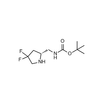 (R)-tert-Butyl ((4,4-difluoropyrrolidin-2-yl)methyl)carbamate