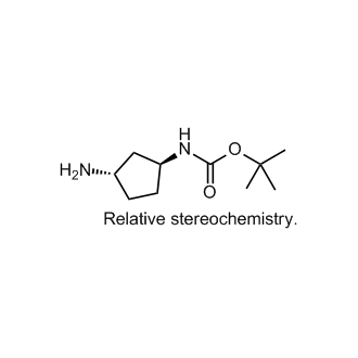 tert-Butyl N-[trans-3-aminocyclopentyl]carbamate