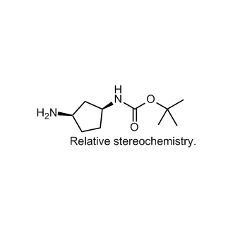 tert-Butyl N-[cis-3-aminocyclopentyl]carbamate