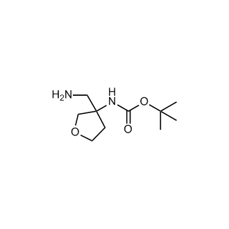 tert-Butyl N-[3-(aminomethyl)oxolan-3-yl]carbamate