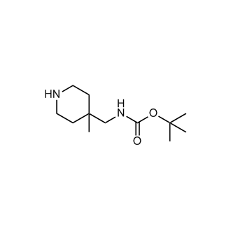 tert-Butyl N-[(4-methylpiperidin-4-yl)methyl]carbamate