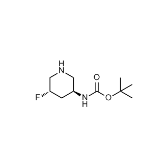 tert-Butyl N-[(3S,5S)-5-fluoropiperidin-3-yl]carbamate