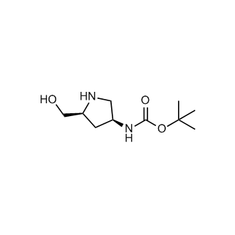 tert-Butyl N-[(3S,5S)-5-(hydroxymethyl)pyrrolidin-3-yl]carbamate