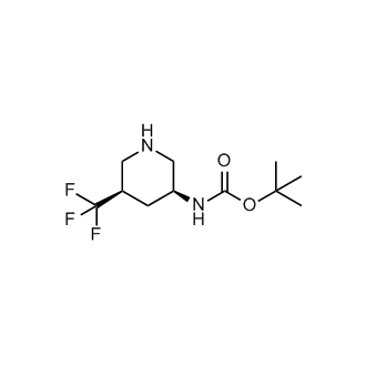 tert-Butyl N-[(3S,5R)-5-(trifluoromethyl)piperidin-3-yl]carbamate