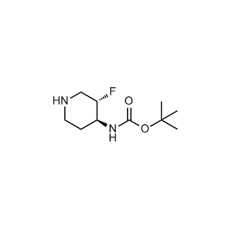 tert-Butyl N-[(3S,4S)-3-fluoropiperidin-4-yl]carbamate