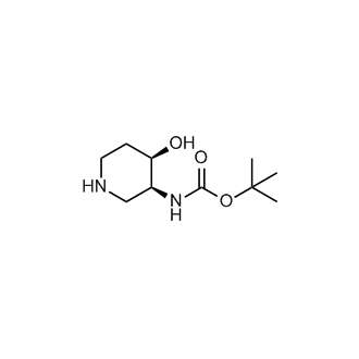 tert-Butyl N-[(3S,4R)-4-hydroxypiperidin-3-yl]carbamate