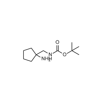 tert-Butyl N-[(1-aminocyclopentyl)methyl]carbamate